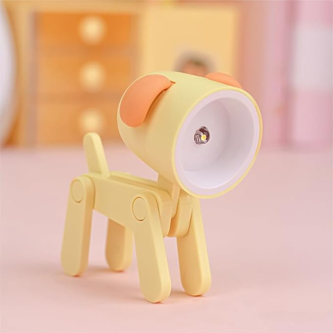 Mini Puppy LED Night Light Glow Cart