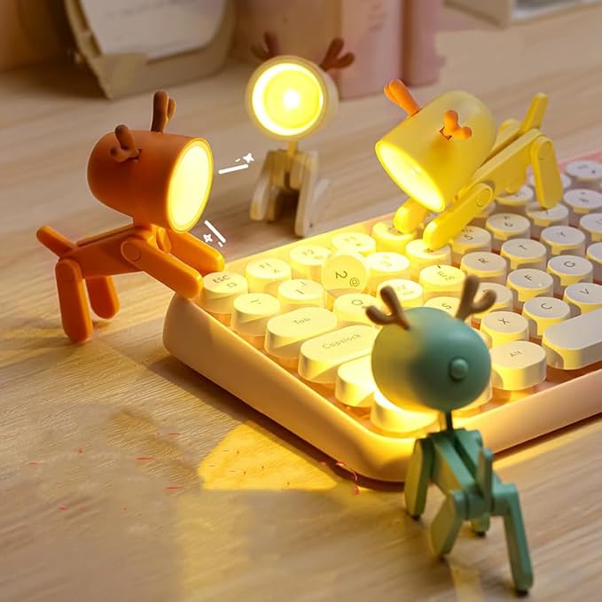 Mini Puppy LED Night Light Glow Cart