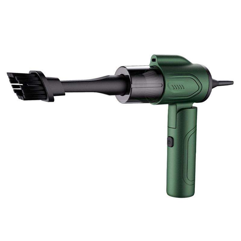 Foldable Mini USB Vacuum & Air Blower Glow Cart