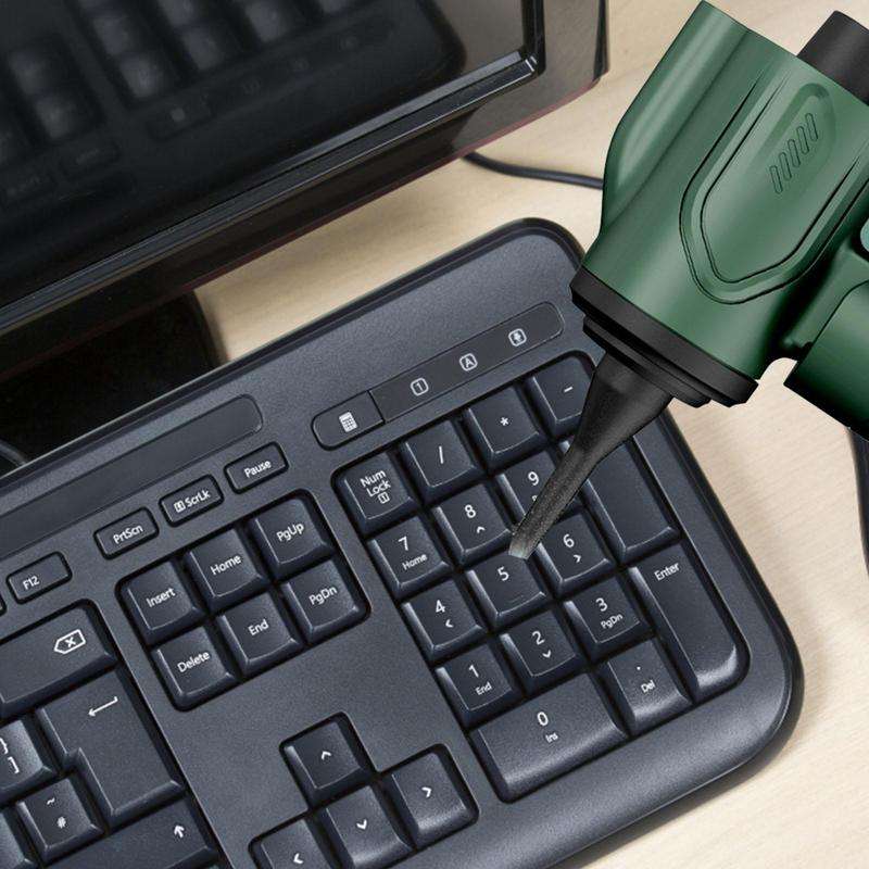 Foldable Mini USB Vacuum & Air Blower Glow Cart