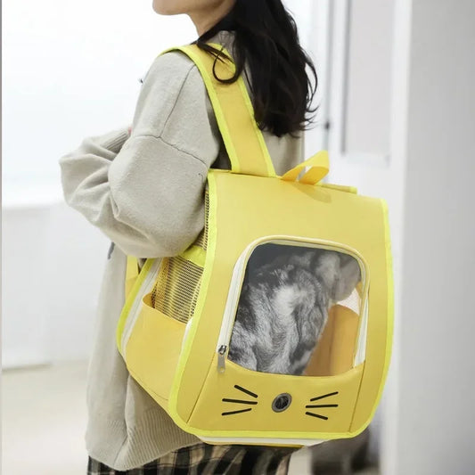 Portable Cat & Small Dog Carrier Backpack
