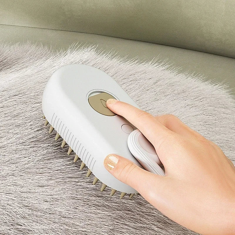 3-in-1 Pet Spray & Massage Brush