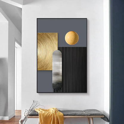 Modern Geometric Canvas Wall Art