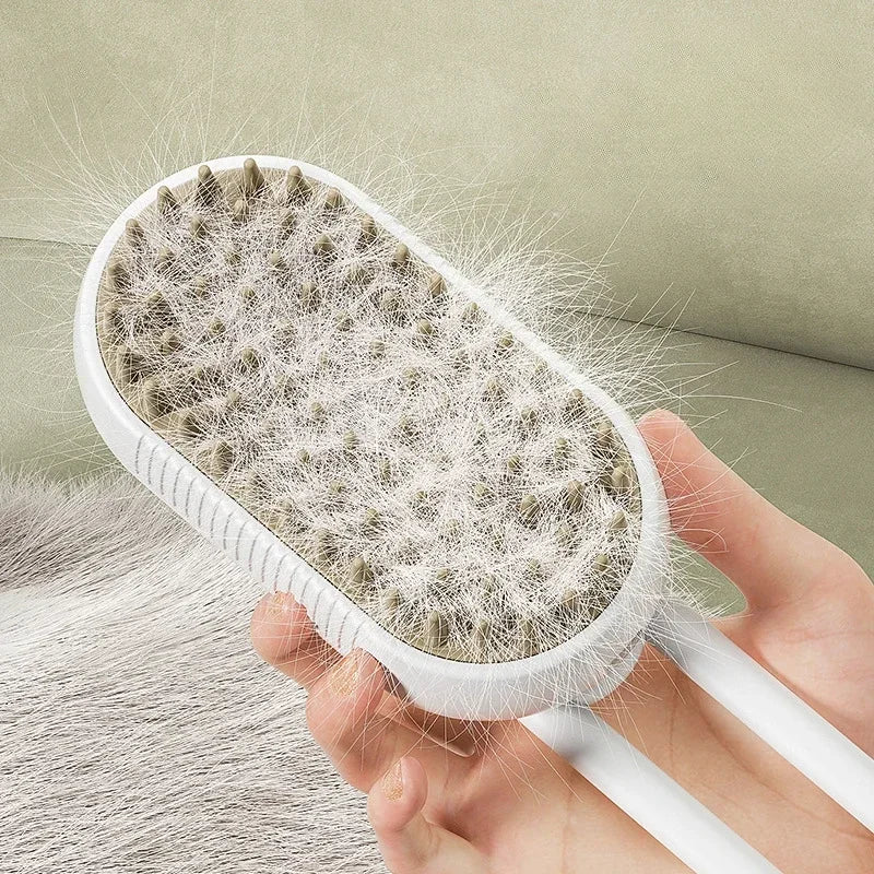 3-in-1 Pet Spray & Massage Brush