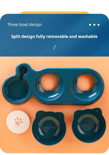 3-in-1 Pet Bowl with Water Feeder