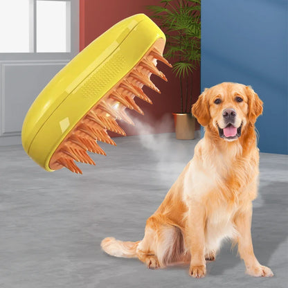 3-in-1 Pet Spray & Massage Brush