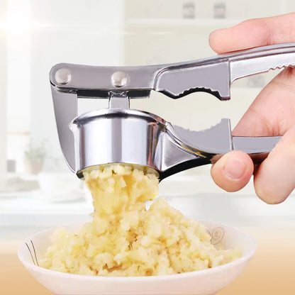 Stainless Steel Garlic Press & Mincer