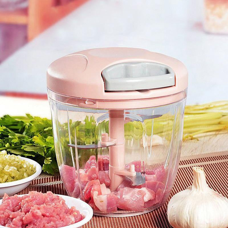 Manual Garlic & Meat Mincer Chopper