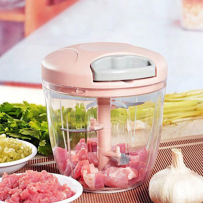 Manual Garlic & Meat Mincer Chopper