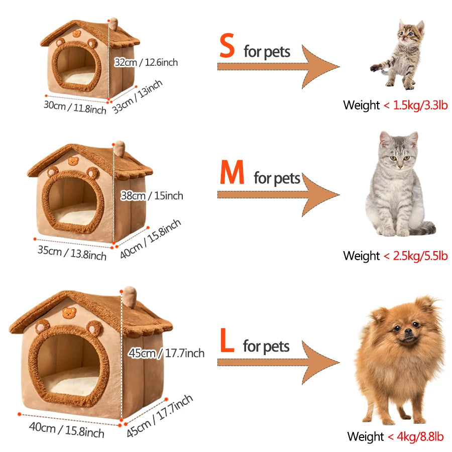 Foldable Pet House & Sofa Bed