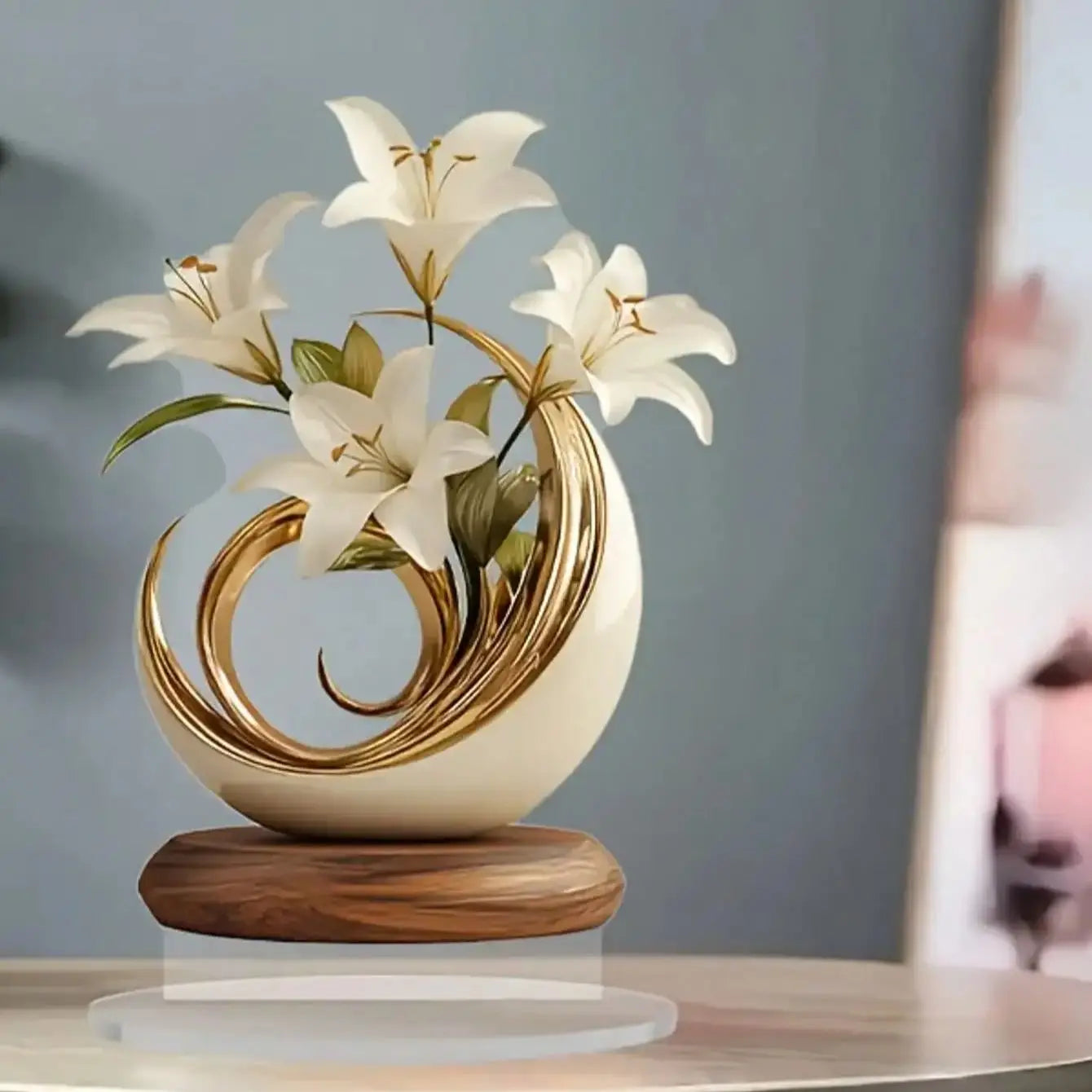 Tabletop Flower Decoration Plaque