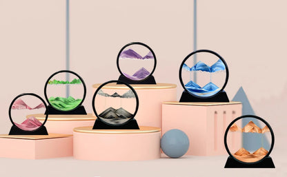 3D Moving Sand Art Hourglass