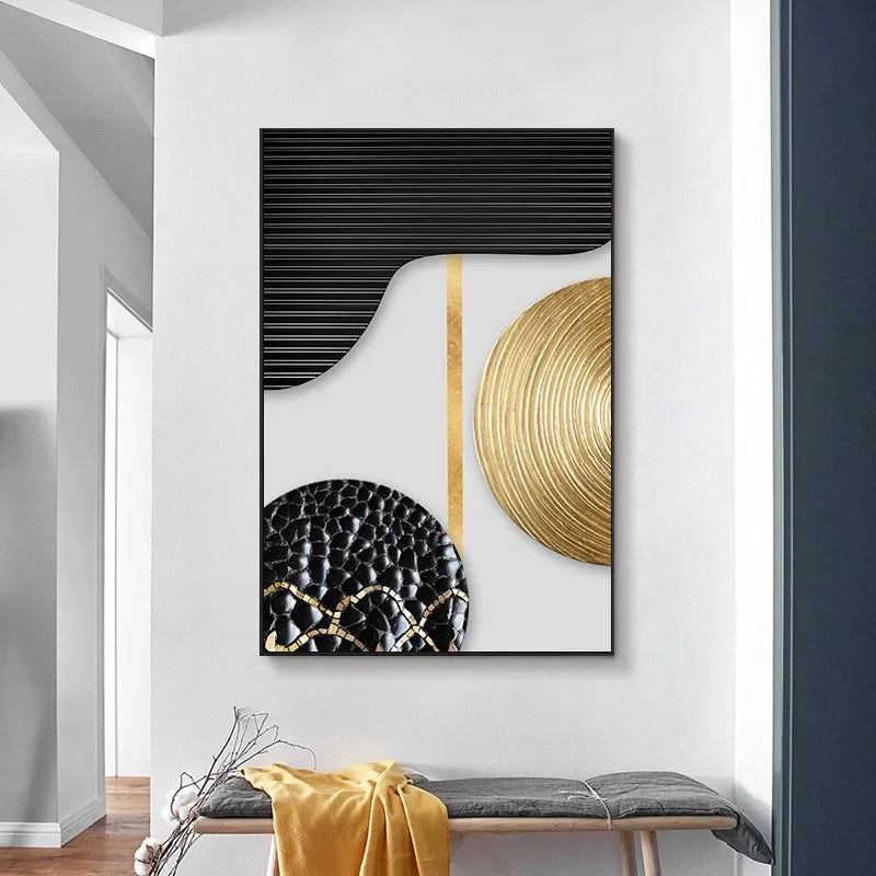 Modern Geometric Canvas Wall Art