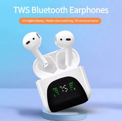 Hi-Fi Stereo Sound Wireless Earbuds Glow Cart