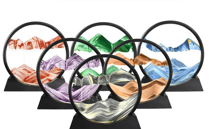 3D Moving Sand Art Hourglass