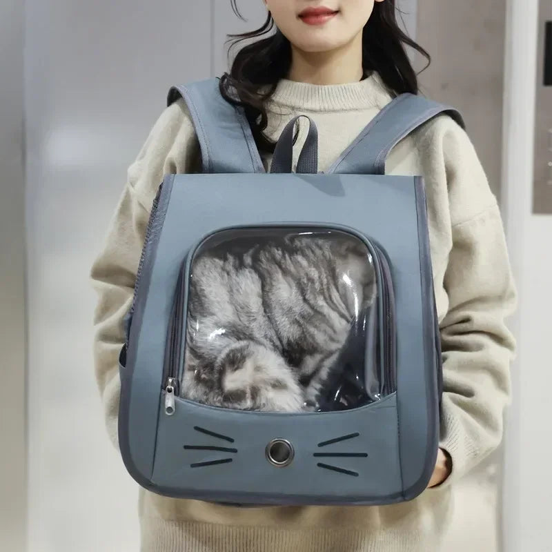 Portable Cat & Small Dog Carrier Backpack