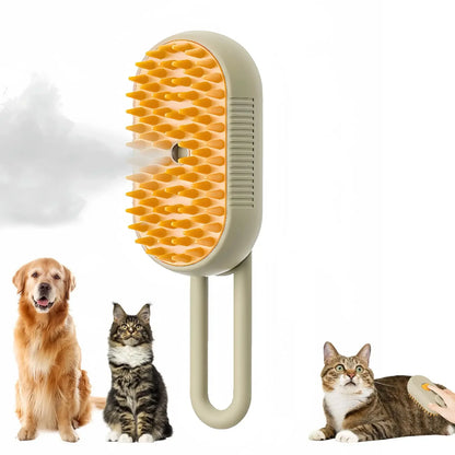3-in-1 Pet Spray & Massage Brush