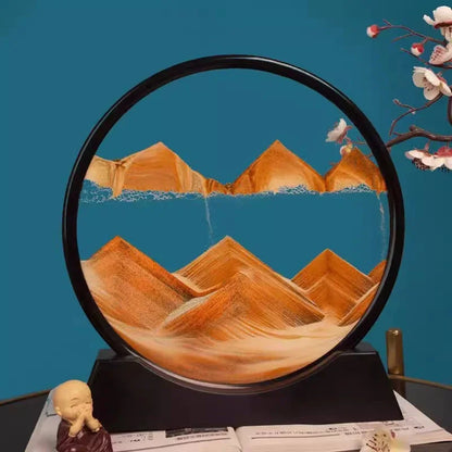 3D Moving Sand Art Hourglass