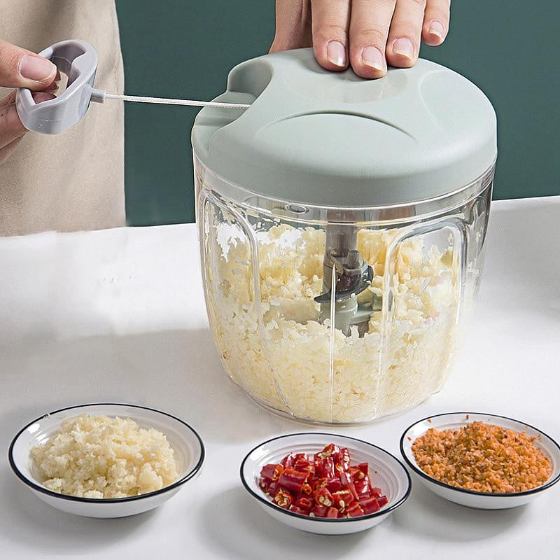 Manual Garlic & Meat Mincer Chopper