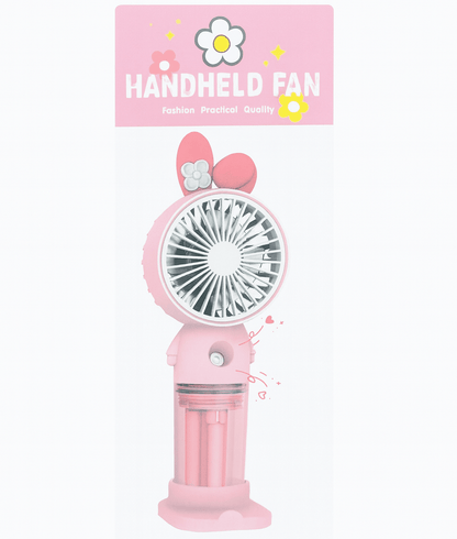 Compact Handheld Fan Glow Cart