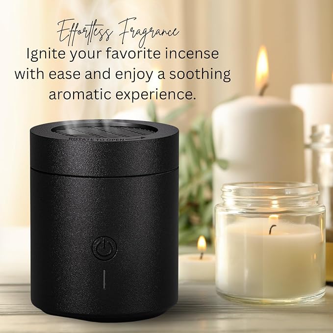 Electric Incense Bakhoor Burner Glow Cart