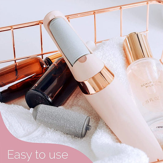 Electric Pedicure Foot File Callus Remover Glow Cart