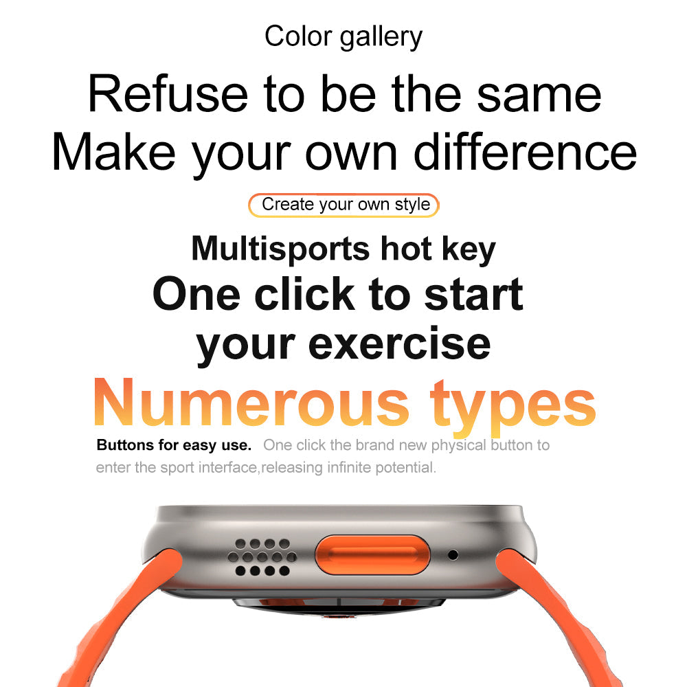 X8 Ultra Max Watch Glow Cart