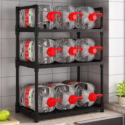 Kitchen Multifunctional Storage Rack Glow Cart