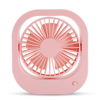 USB Portable Fan With 2 Speed 180 Rotation Glow Cart