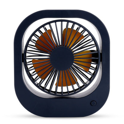 USB Portable Fan With 2 Speed 180 Rotation Glow Cart