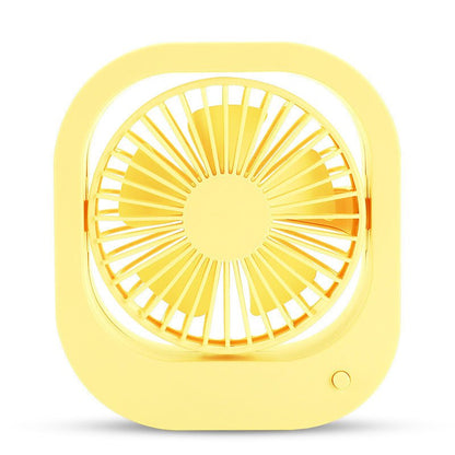 USB Portable Fan With 2 Speed 180 Rotation Glow Cart